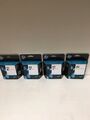 4 x  Patrone Original HP10 & HP82 C4844A C4911A C4912A C4913A SET Designjet #.15