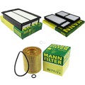 MANN-FILTER Inspektionspaket Filtersatz passend für Mazda 3 2.3 MPS Turbo
