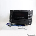 Original Mercedes W169 Radio Audio 20 CD MF2750 AUX-IN MP3 A-Klasse Autoradio