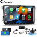 DAB+ 9" Android 13 Carplay Autoradio für VW GOLF 5 6 Passat Polo Touran T5 GPS