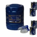 20L Motoröl MANNOL TS-6 UHPD Eco 10W-40 4x MANNOL Motor Flush ADDITIV