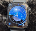 Apple Watch Series 8 45 mm Midnight-Aluminiumgehäuse, start verkratzt