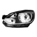 Scheinwerfer links H4 glasklar chrom mit Stellmotor für VW UP 121 122 BL1 BL2