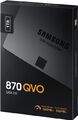 Samsung 870 QVO 1000GB 1TB SATAIII 2.5 Zoll Solid State Drive SSD