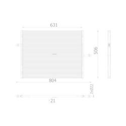 1x Niedertemperaturkühler, Ladeluftkühler MAHLE CIR 40 000P passend für