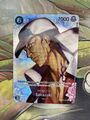 One Piece Kingdoms of Intrigue Sakazuki SP Alt Art Op02-099 Englisch Neuwertig