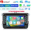 6+128G Carplay Für VW GOLF 5 6 Touran Tiguan Passat Autoradio GPS Navi BT DAB FM