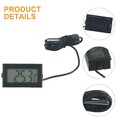 Temperatur Thermometer Messgerät Tester mit wasserdichter Sonde Mini Digital