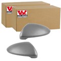 2x VAN WEZEL SPIEGELKAPPEN GRUNDIERT passend für VW GOLF TOURAN LINKS+RECHTS