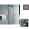 Duschset mit Armatur, Duschsystem mit Einhebelmischer Duscharmatur