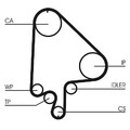 CONTINENTAL CTAM Zahnriemensatz  u.a. für OPEL, VAUXHALL