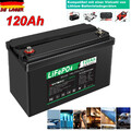 120AH LiFePO4 Akku 12V BMS Lithium batterie für Wohnmobil Solarbatterie Boot RV