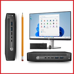HP EliteDesk 800 G2 Mini PC Set - I5 CPU bis 32GB Ram bis 4TB SSD Windows 11
