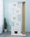 CatS Design Kratzbaum Spielturm Multi Katzenbaum xxl große Katzen stabil D5a