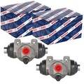 2x BOSCH RADBREMSZYLINDER 22,2mm passend für CITROËN BERLINGO XSARA PEUGEOT