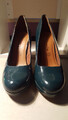 Highheels - Pumps - Gr.38 - Farbe Meeresblau - Glanzoptik - von Tamaris