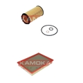 KAMOKA Inspektionspaket Filterset passend für Jeep Cherokee 2.5 CRD 4WD