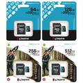 Kingston MicroSD Karte Speicherkarte Canvas GO! Plus 64GB 128GB 256GB 512GB