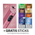 Glo Hyper Pro Tabakerhitzer + 160 Gratis Sticks Neo / Veo