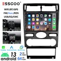 2+64GB Android 13 Carplay Autoradio GPS Navi WIFI RDS BT Für Ford Mondeo 2004-07