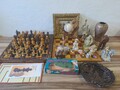 Konvolut Flohmarkt Vintage Trödel Raritäten Sammler gebraucht z.B. Schach , Vase