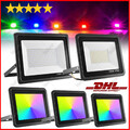 10W-200W LED Fluter Außen Strahler Stecker Flutlicht Scheinwerfer Lampe