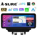 12.3"4+64GB Android 14 Carplay Für Mazda 2 2014-2023 Autoradio GPS NAVI BT DAB+