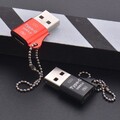 USB A Stecker auf C Buchse Konverter Tragbares Design mit Schl��sselanh?nger Zu