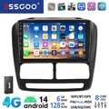 DAB+ 8Core 128GB Carplay Android14 AutoRadio GPS für Fiat Doblo MK2/Opel Combo D