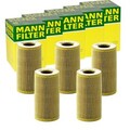 5x MANN-FILTER HU 719/5 x ÖLFILTER MIT DICHTUNG FILTEREINSATZ 5-STÜCK!