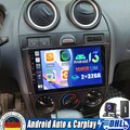 DAB+ Für Ford Fiesta MK5 VI 2002-08 Android13 Autoradio RDS GPS BT 2+32G Carplay