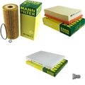MANN-FILTER Inspektionspaket Filterset für VW Caddy II Kasten 1.9 TDI Seat