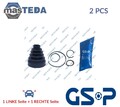 700111 ACHSMANSCHETTE ANTRIEBSWELLE TRANSMISSION END VORNE RECHT LINKS GSP 2PCS