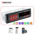 Autoradio Single 1 DIN Mit Bluetooth Freisprech FM TypC USB AUX TF SD MP3 Player