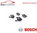 SATZ BREMSBELÄGE BREMSKLÖTZE VORNE BOSCH 0 986 460 937 A FÜR AUDI A6,100,A4