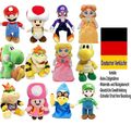 C24 - SUPER MARIO Plüsch Figur Plüschtier 16-25 cm Groß Stofftier Plush