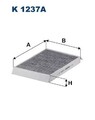 Filtron K 1237A Filter, Innenraumluft für JAGUAR LAND ROVER VOLVO Heizung/Lüftun