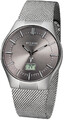 REGENT - Herrenfunkuhr mit Milanese-Armband FR-215,  Armbanduhren
