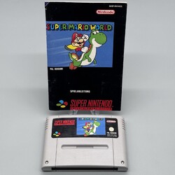 Super Nintendo SNES - Super Mario World - SNSP-MW-NOE - Modul + Anleitung