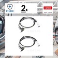 2x ORIGINAL® Bremi Sensor, Raddrehzahl Vorne für Citroën BERLINGO MULTISPACE
