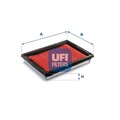 UFI Luftfilter 30.001.00 für HONDA INFINITI  passend für NISSAN RENAULT