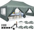 Wasserdicht Pavillon 3x6m Pop Up Gartenpavillon Anti-UV Partyzelt Pavillion NEU#
