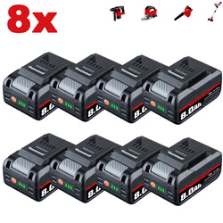 18V 8,0Ah 5,5Ah Ersatzakku Für Einhell Akku Power X-Change Lithium PXC LED NEU