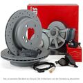Zimmermann SPORT Bremsscheiben Ø 345mm + Beläge + Wako für BMW 5er GT F07 hinten