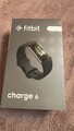 Fitbit Charge 6 Aktivitäts-Tracker - Obsidian/Schwarz NEU