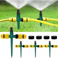 Rasensprenger 360 Grad Set Bewässerungssystem Garten Sprinkler
