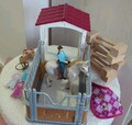 Schleich Horse Club Pferdebox mit Lusitano Stute (42368) + Reiterin (42163)