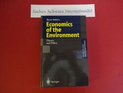 Economics of the environment : theory and policy. Siebert, Horst: