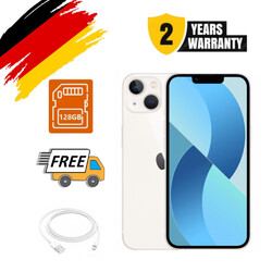 NEU Apple iPhone 13 mini - 128GB - Starlight (Ohne Simlock) (Dual-SIM) ✔️OVP