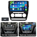 DAB+ Android 14 Autoradio Für Skoda Octavia II 1Z3 1Z5 32G CarPlay GPS Navi 128G